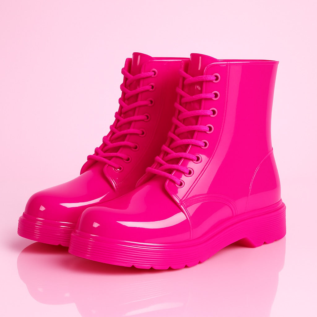 Space Walkers – stylische, regenfeste Damen-Boots für Alltag & Festival